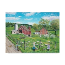 Trademark Fine Art 'Thats My Lamb' Canvas Art by Bob Fair