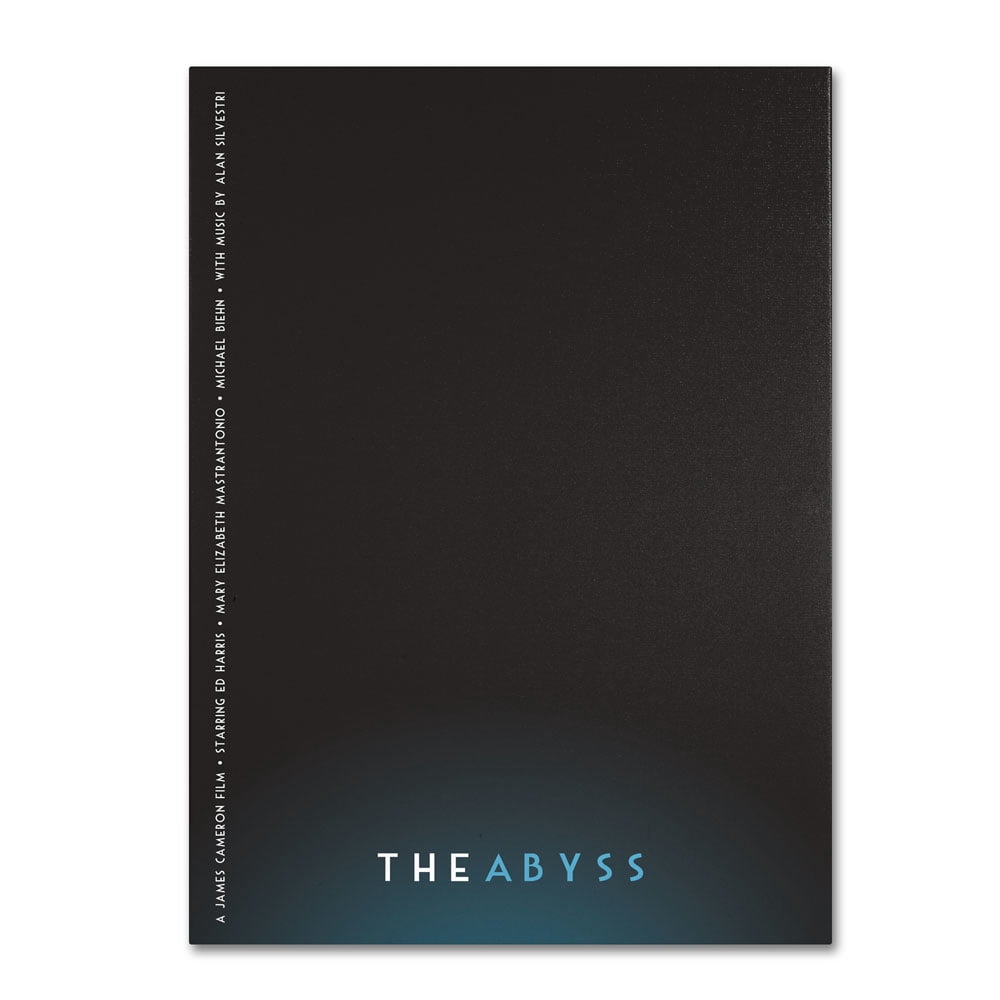 Trademark Fine Art 'The Abyss' 14' x 19' Canvas Art