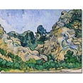 thumbnail image 1 of Trademark Fine Art "The Alpilles, 1889" Canvas Art by Vincent van Gogh, 1 of 2