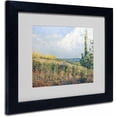 thumbnail image 1 of Trademark Fine Art "The Approaching Storm" Canvas Art by Camille Pissarro, Black Frame, 1 of 5
