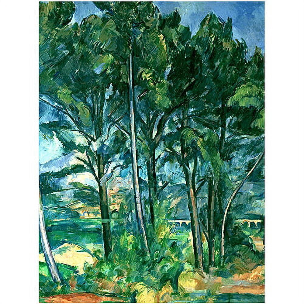 Trademark Fine Art "The Aqueduct" Canvas Art by Paul Cezanne