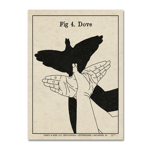 Trademark Fine Art 'The Art of Shadows IV' Canvas Art by Mary Urban