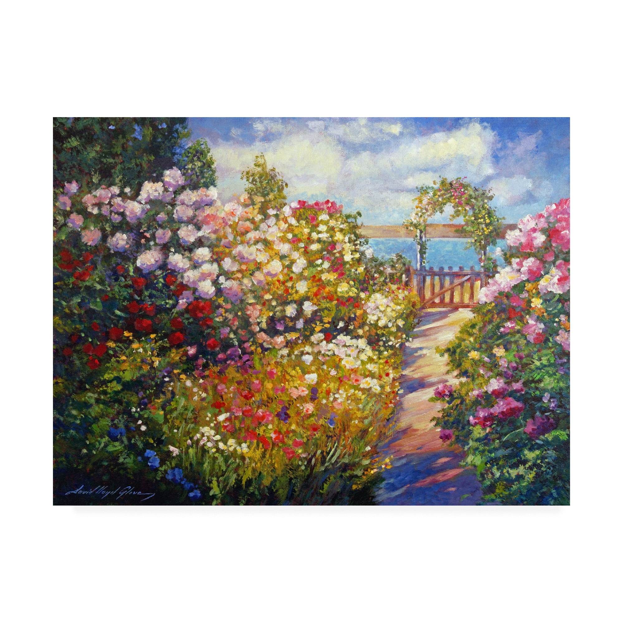 Trademark Fine Art 'The Artist's Dream Fantasy' Canvas Art by David Lloyd Glover