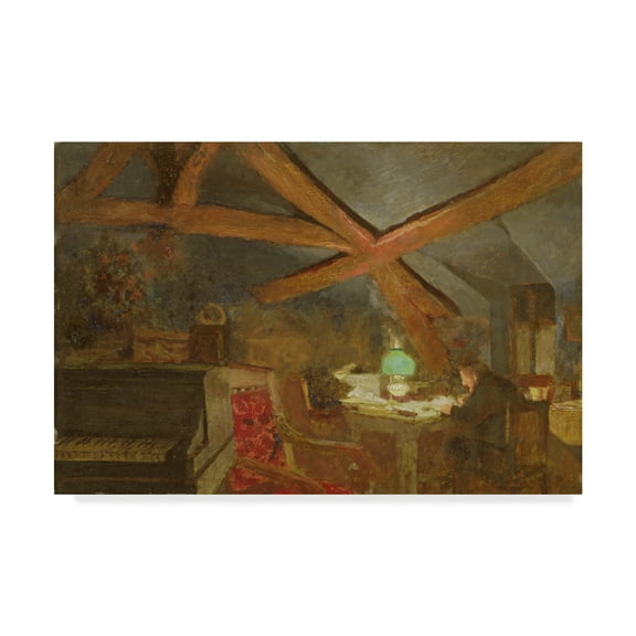Trademark Fine Art 'The Attic' Canvas Art by Edouard Vuillard