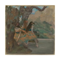 Trademark Fine Art 'The Ballet Dancers' Canvas Art by Edgar Degas