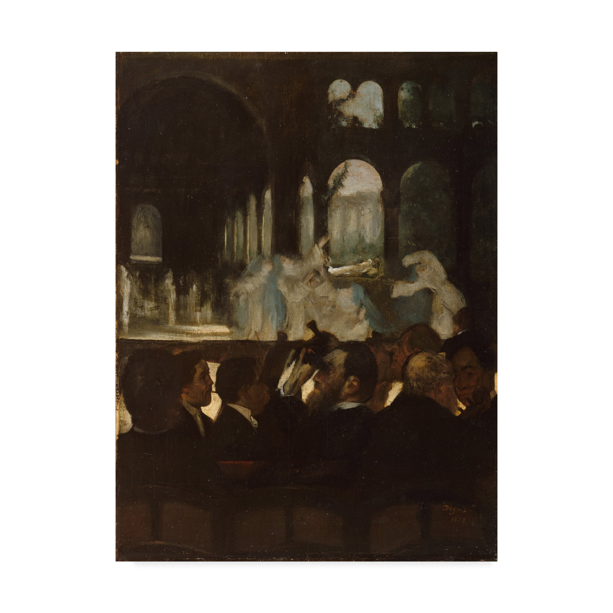 Trademark Fine Art 'The Ballet From Robert Le Diable' Canvas Art by Edgar Degas