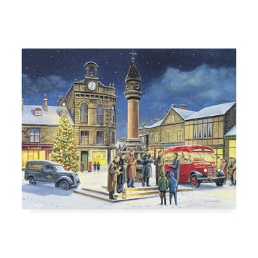 Trademark Fine Art 'The Bells Of Christmas' Canvas Art by Trevor Mitchell
