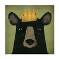 thumbnail image 1 of Trademark Fine Art 'The Black Bear with Crown' Canvas Art by Ryan Fowler, 1 of 4