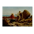 thumbnail image 1 of Trademark Fine Art 'The Boat Builders' Canvas Art by Homer, 1 of 3