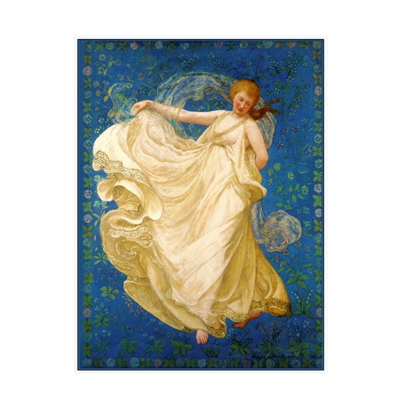 Trademark Fine Art 'The Breeze 1895' Canvas Art by Vintage Lavoie