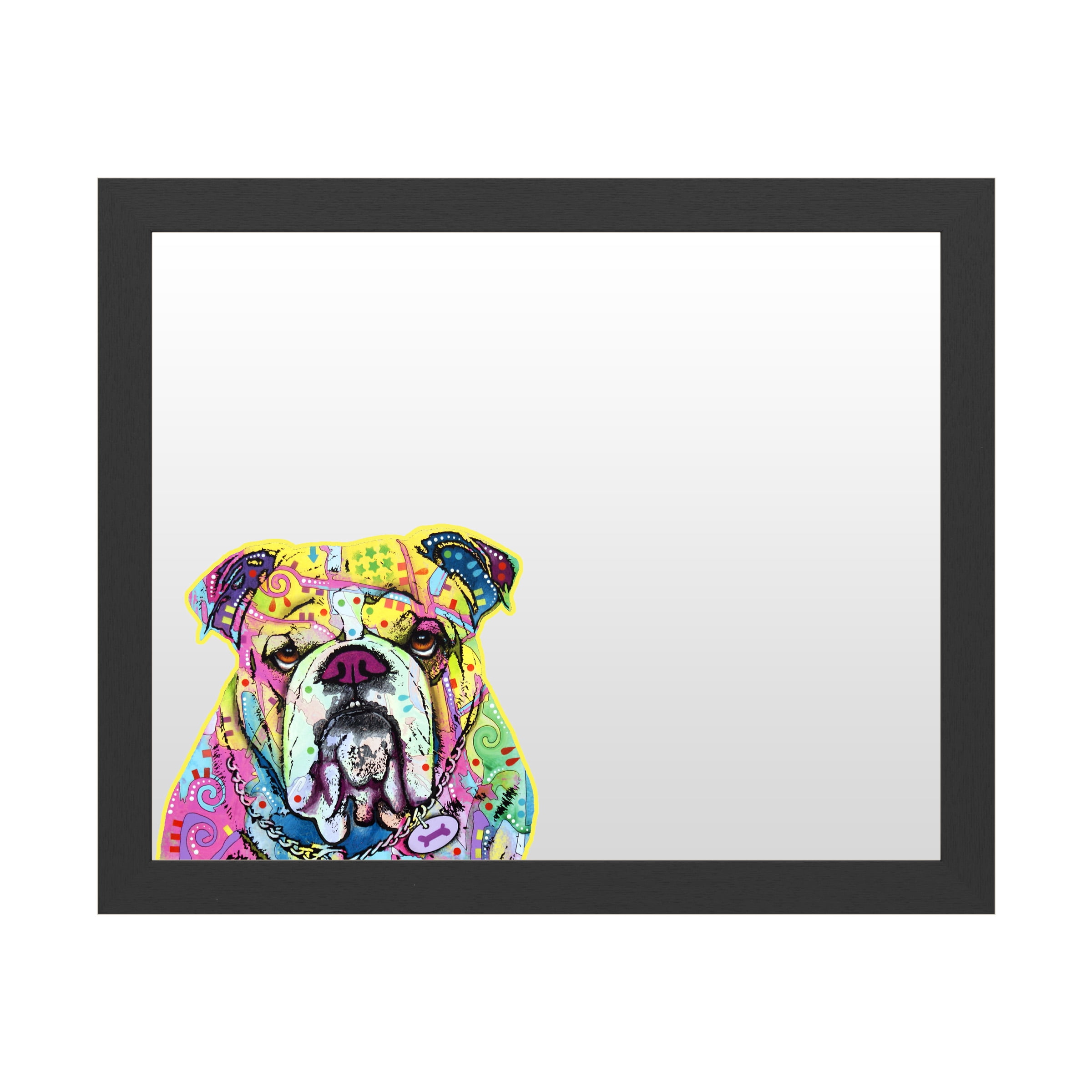Trademark Fine Art 'The Bulldog' Markerboard by Dean Russo