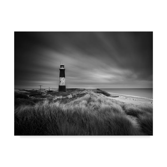 Trademark Fine Art 'The Coastal Lighthouse' Canvas Art by Martin Henson