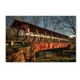 thumbnail image 1 of Trademark Fine Art "The Colvin Covered Bridge" Canvas Art by Lois Bryan, 1 of 3