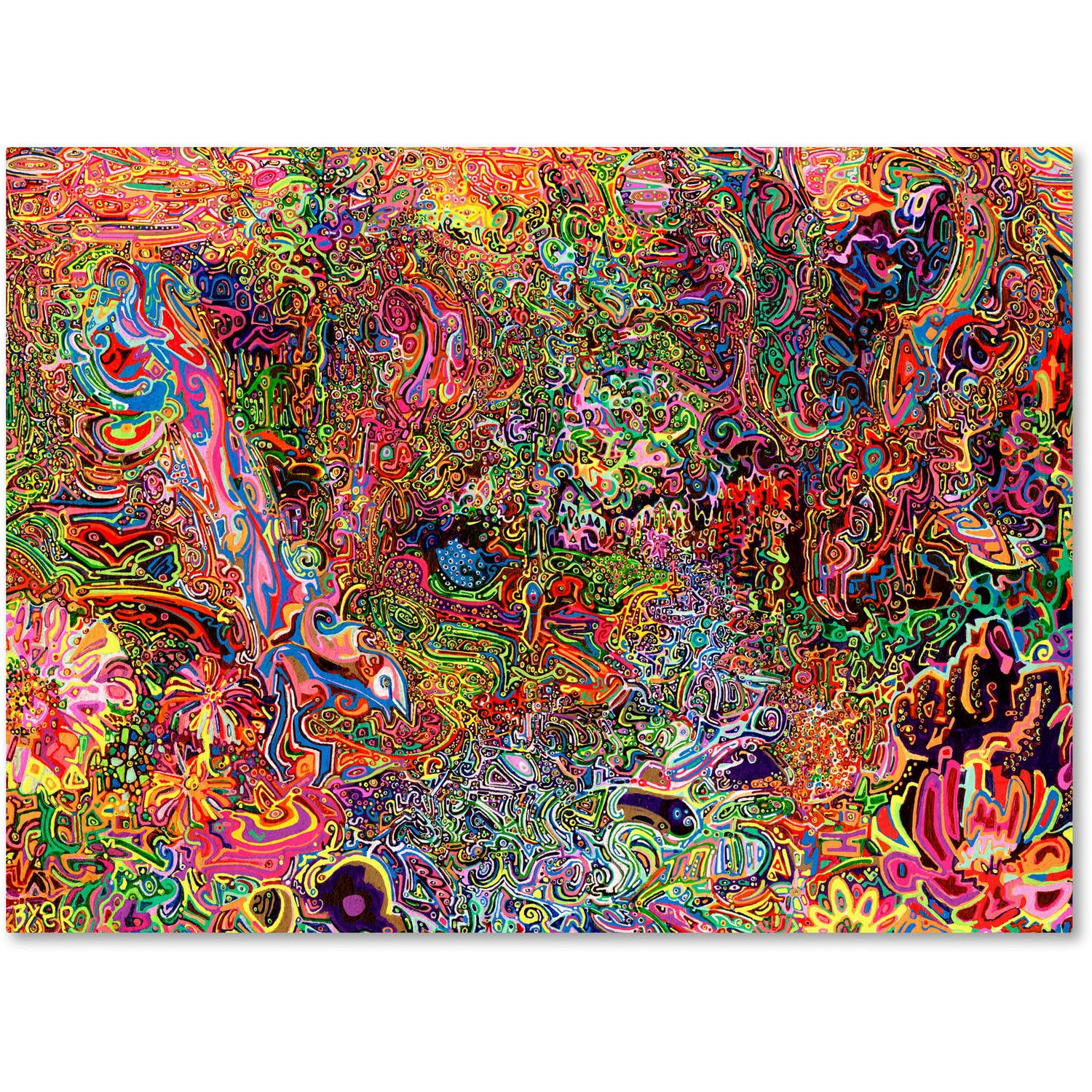 Trademark Fine Art "The Dove And The Crow" Canvas Art by Josh Byer