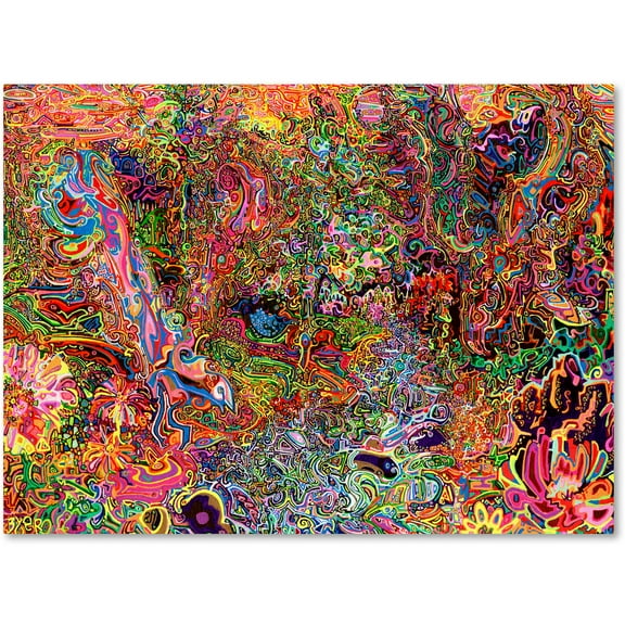 Trademark Fine Art "The Dove And The Crow" Canvas Art by Josh Byer