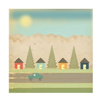 Trademark Fine Art 'The Drive' Canvas Art by Tammy Kushnir