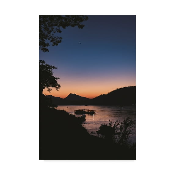 Trademark Fine Art 'The Edge Of the Night' Canvas Art by Philippe Sainte-Laudy