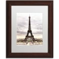 thumbnail image 1 of Trademark Fine Art "The Eiffel Tower" Canvas Art by Philippe Hugonnard, White Matte, Wood Frame, 1 of 4