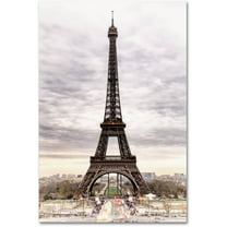 Trademark Fine Art "The Eiffel Tower" Canvas Art by Philippe Hugonnard