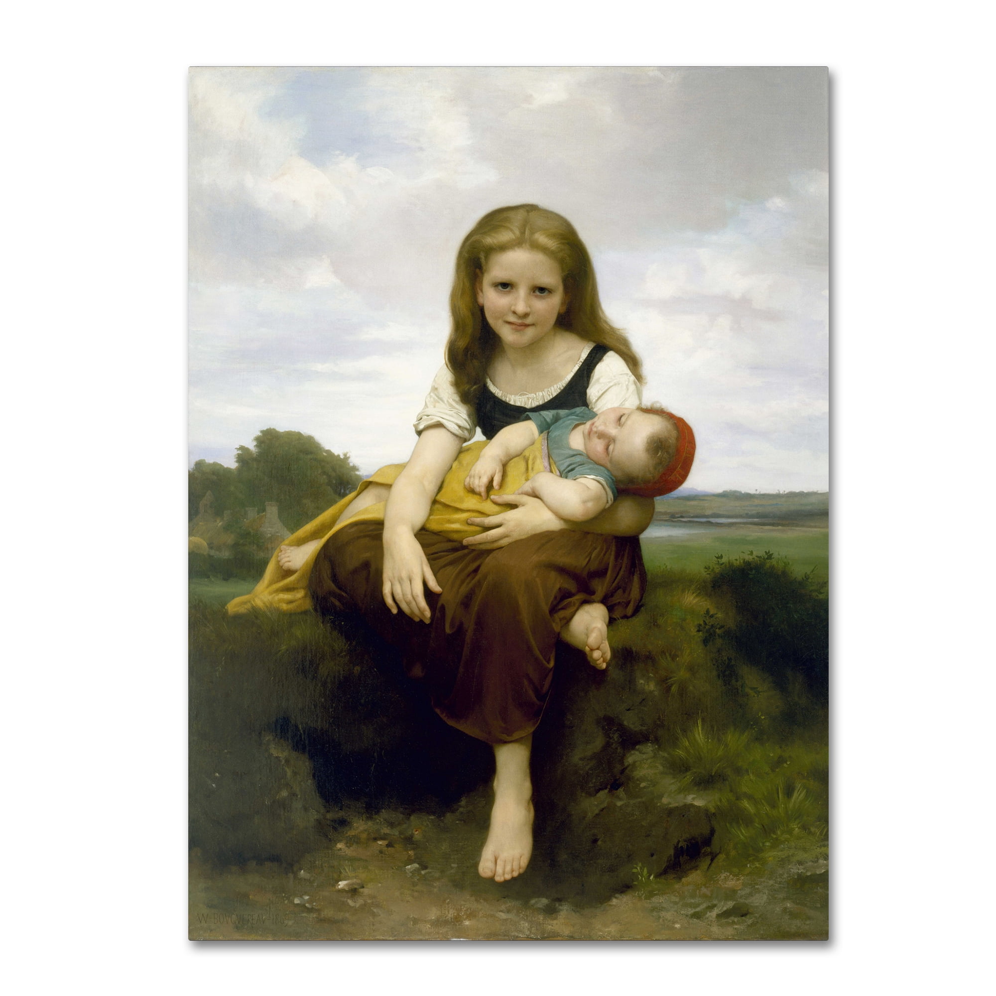 Trademark Fine Art 'The Elder Sister' Canvas Art by Botticelli