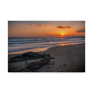 Trademark Fine Art 'The End Of The Sun' Canvas Art by Giuseppe Torre