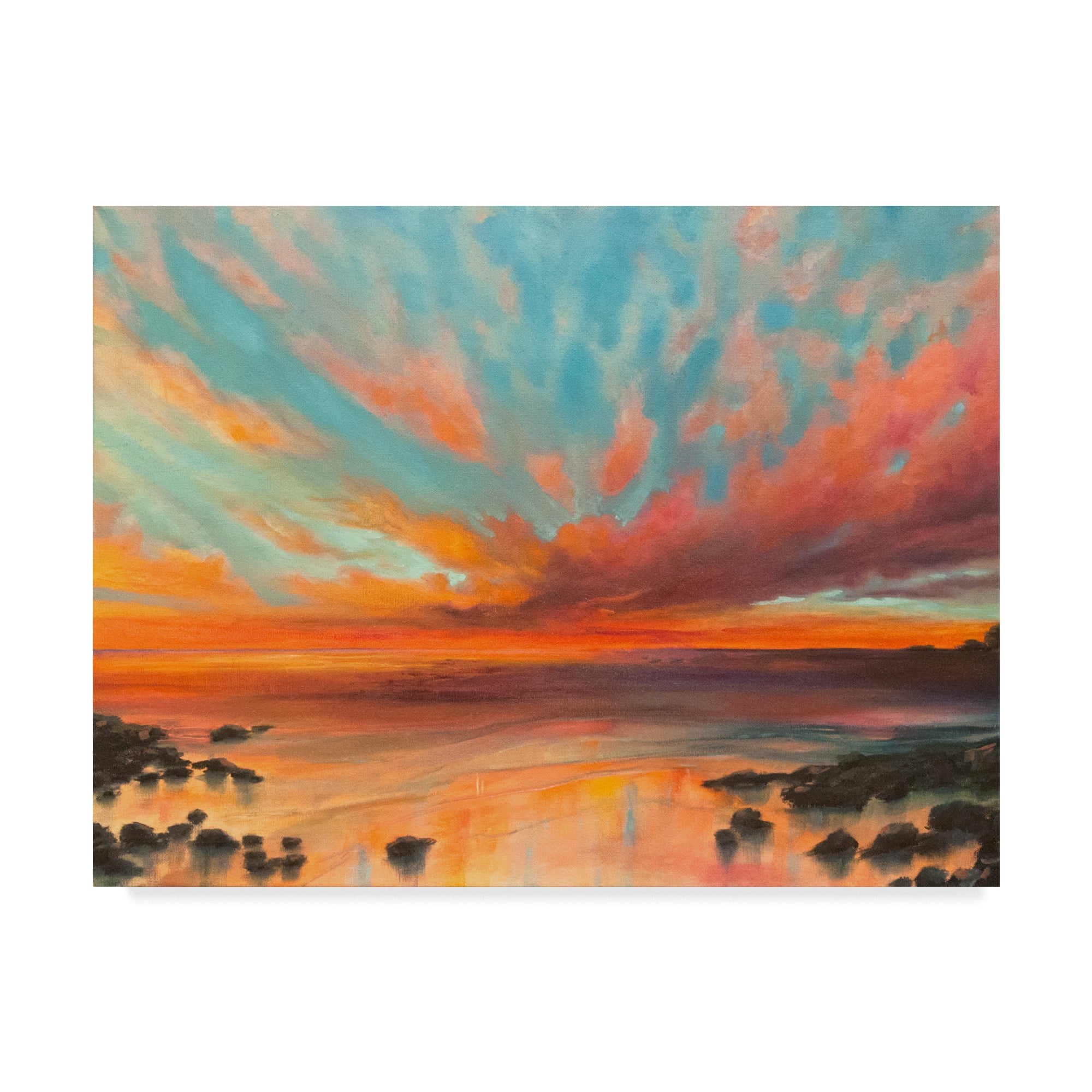 Trademark Fine Art 'The Eternity of Things' Canvas Art by Marabeth Quin