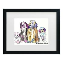 Trademark Fine Art 'The Gang' Canvas Art by Pat Saunders-White