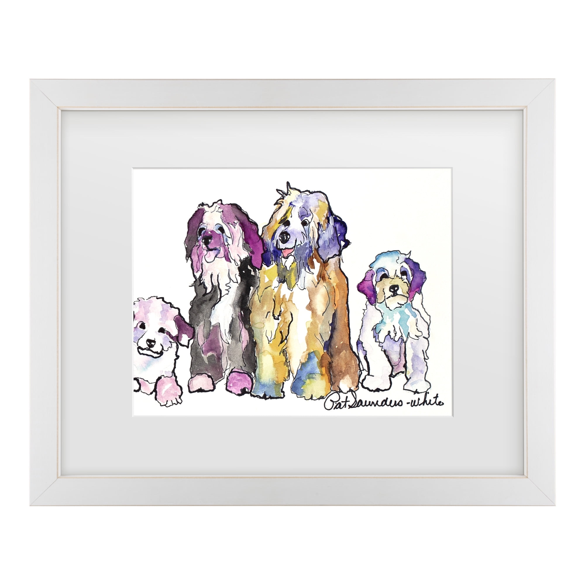 Trademark Fine Art 'The Gang' Canvas Art by Pat Saunders-White