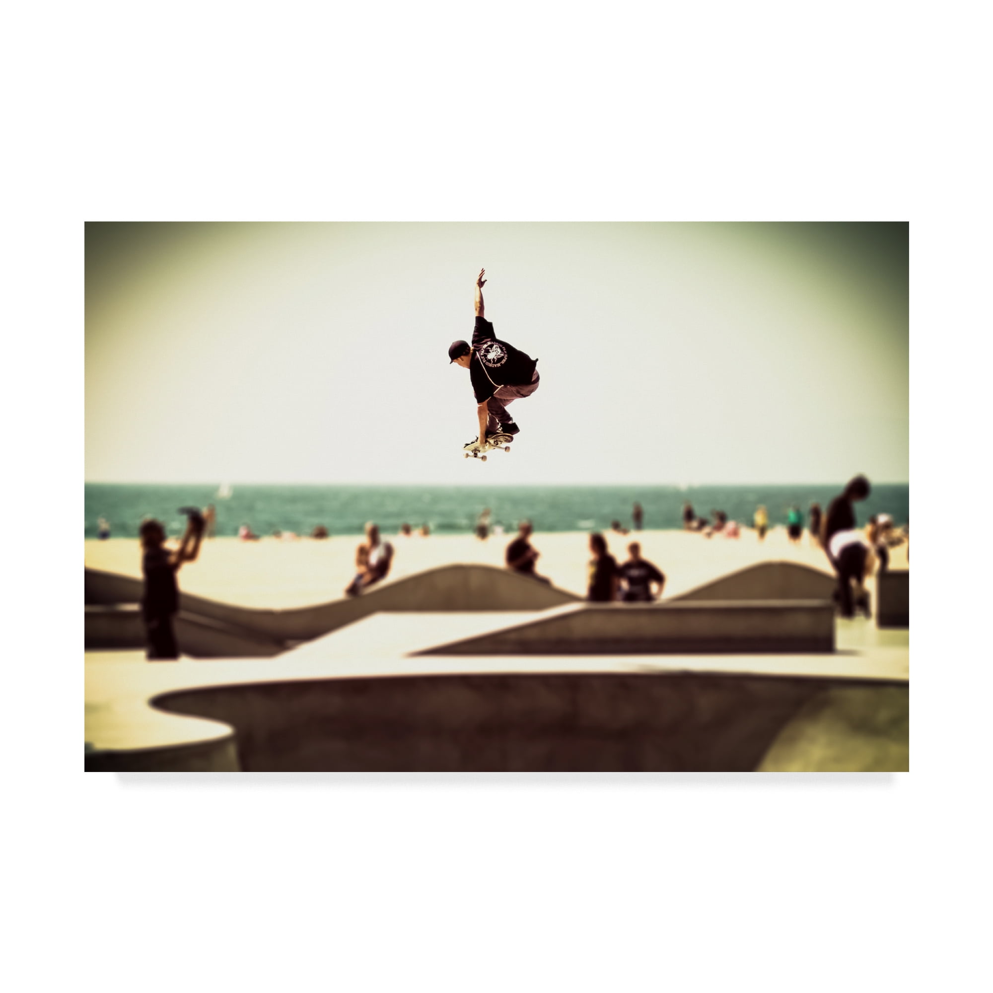 Trademark Fine Art 'The Great Jump' Canvas Art by Giuseppe Torre