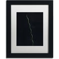 thumbnail image 1 of Trademark Fine Art "The Green Spiral" Canvas Art by Kurt Shaffer, White Matte, Black Frame, 1 of 1