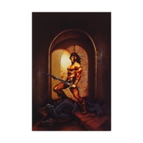 Trademark Fine Art 'The Guardian' Canvas Art by Kirk Reinert