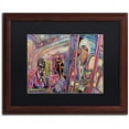 thumbnail image 1 of Trademark Fine Art "The Gumball Express" Canvas Art by Josh Byer, Black Matte, Wood Frame, 1 of 4