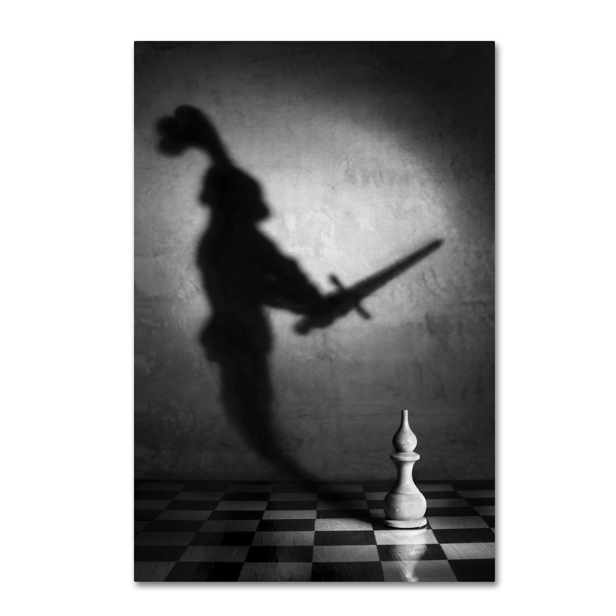 Trademark Fine Art 'The Heart Of A Knight' Canvas Art by Victoria Ivanova