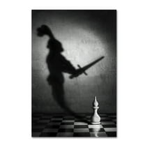 Trademark Fine Art 'The Heart Of A Knight' Canvas Art by Victoria Ivanova