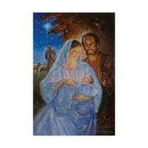 Trademark Fine Art 'The Holy Family' Canvas Art by Hal Frenck