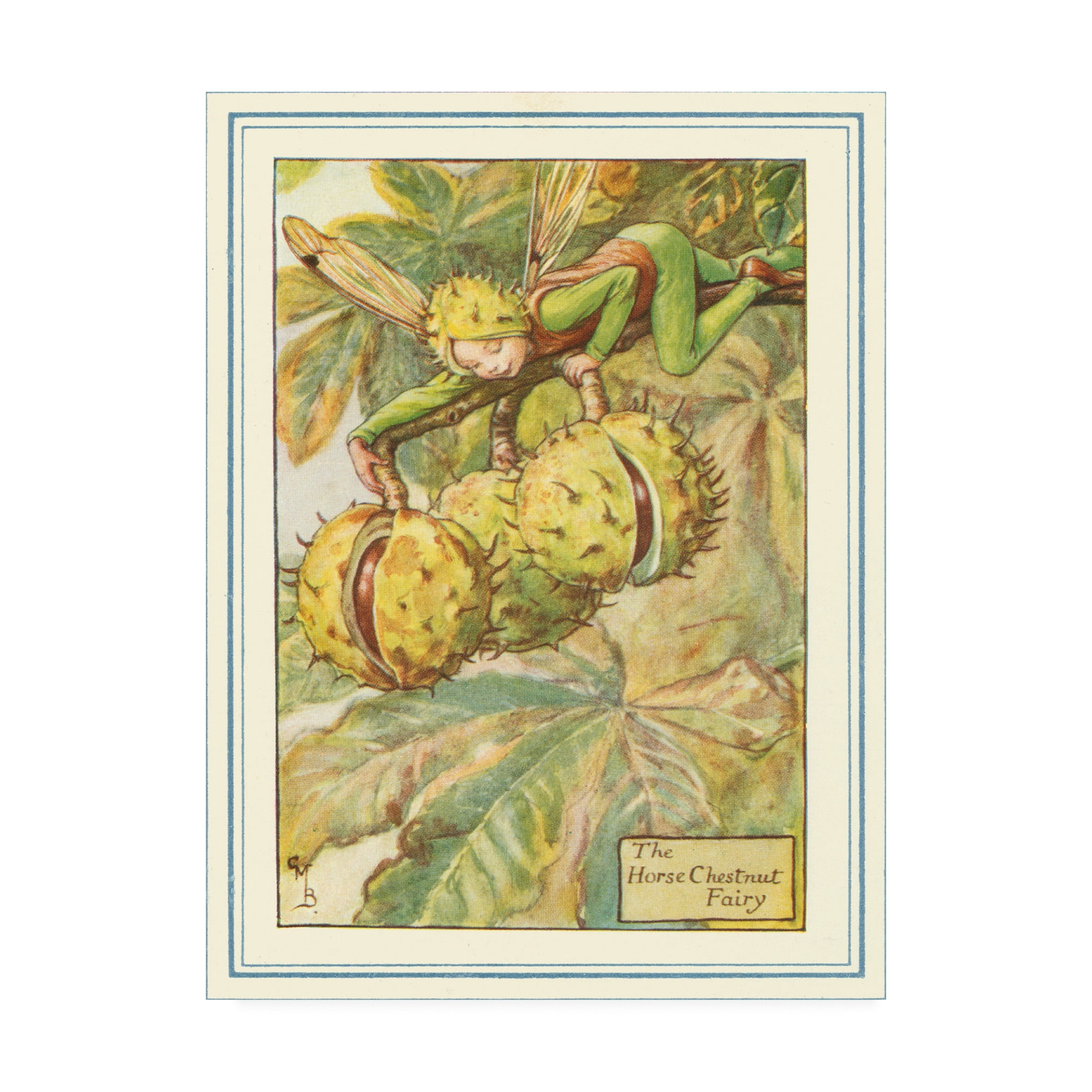 Trademark Fine Art 'The Horse Chestnut Fairy' Canvas Art by Vision Studio