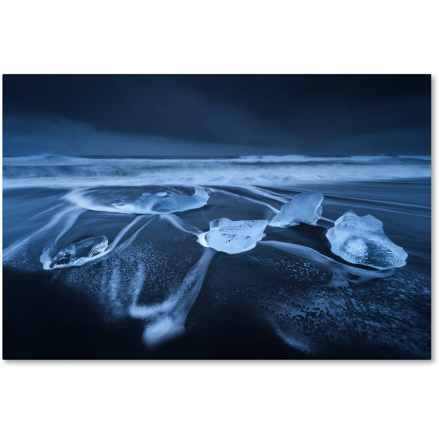 Trademark Fine Art "The Ice Age" Canvas Art by Mathieu Rivrin