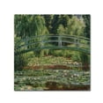 thumbnail image 1 of Trademark Fine Art 'The Japanese Footbridge 1899' Canvas Art by Claude Monet, 1 of 3