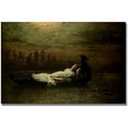 thumbnail image 1 of Trademark Fine Art "The Lady of Shalott" Canvas Art by John Atkinson Grimshaw, 1 of 2
