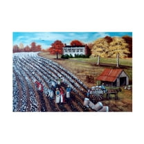 Trademark Fine Art 'The Lincoln Cotton Field' Canvas Art by Arie Reinhardt Taylor