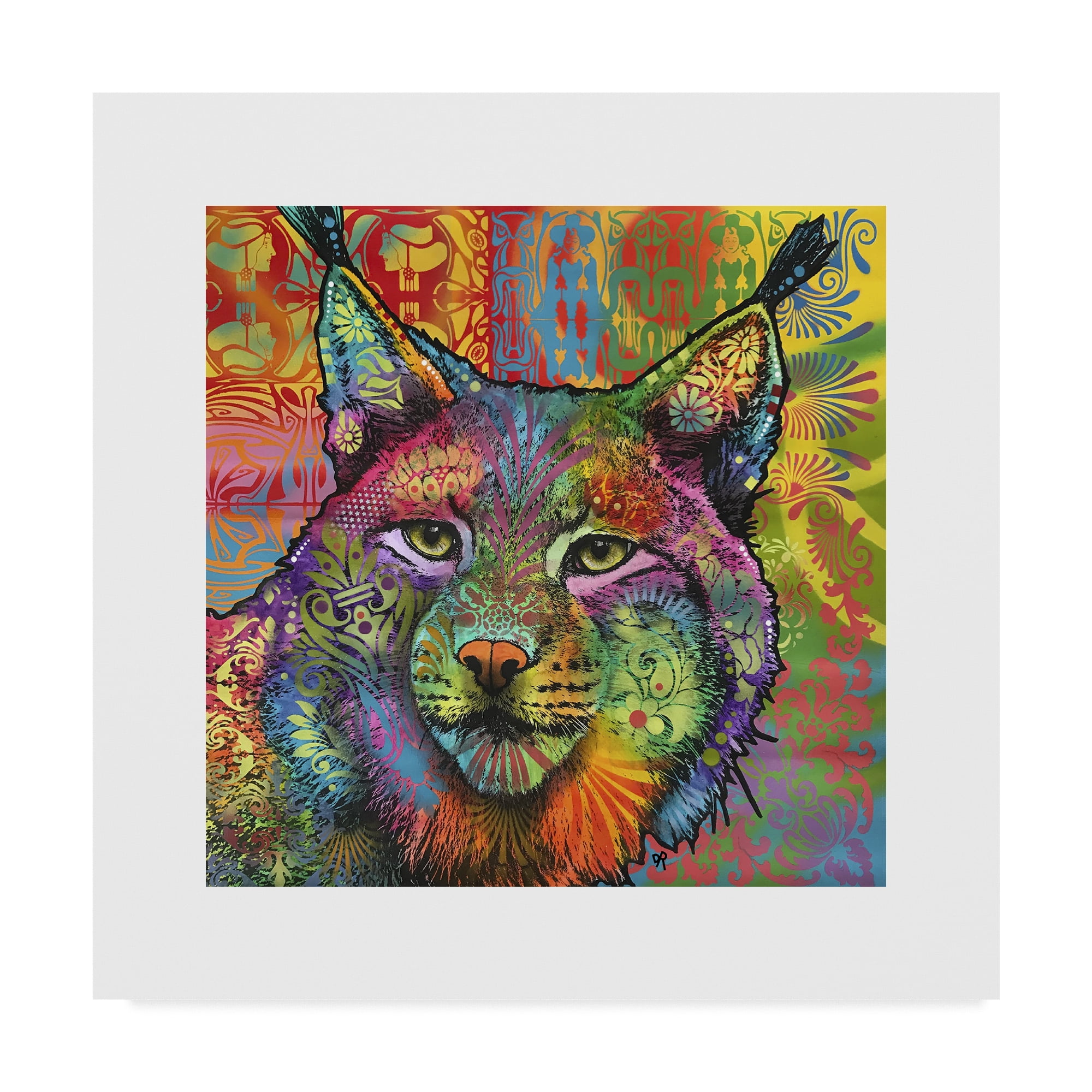 Trademark Fine Art 'The Lynx' Canvas Art by Dean Russo