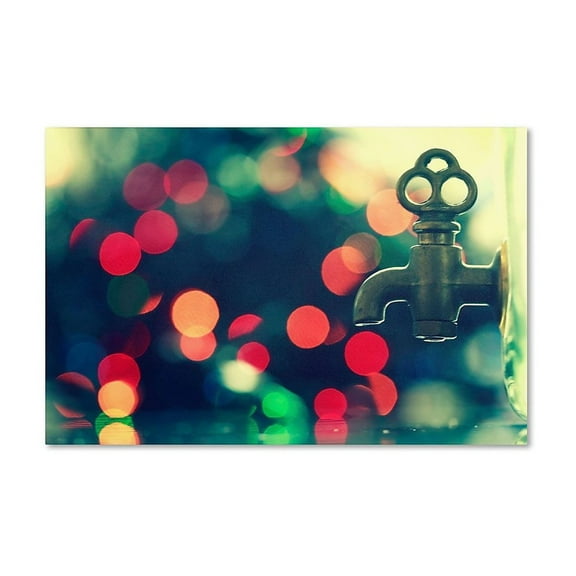 Trademark Fine Art "The Magic is On" Canvas Art by Beata Czyzowska Young