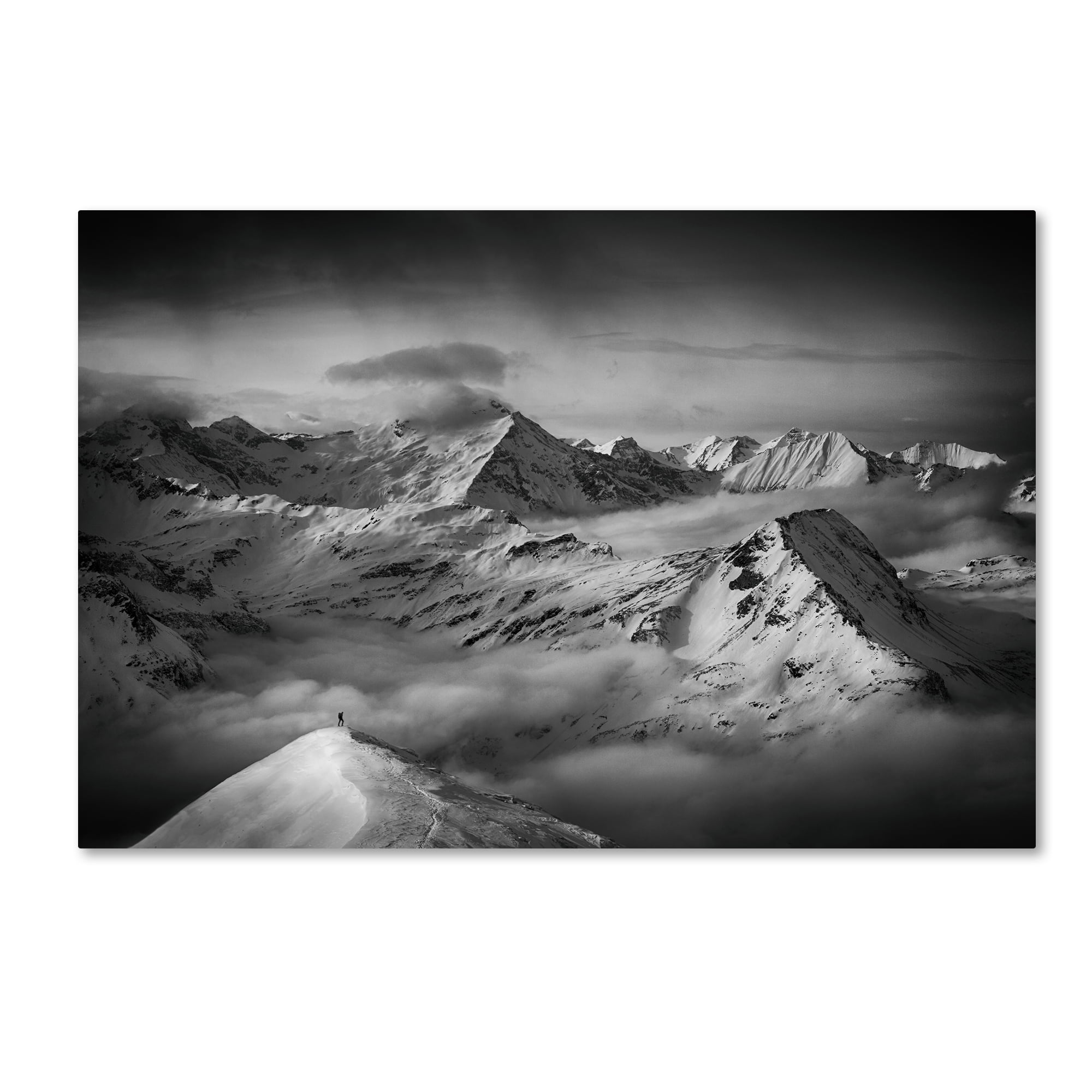 Trademark Fine Art 'The Man And His Dream' Canvas Art by Peter Svoboda