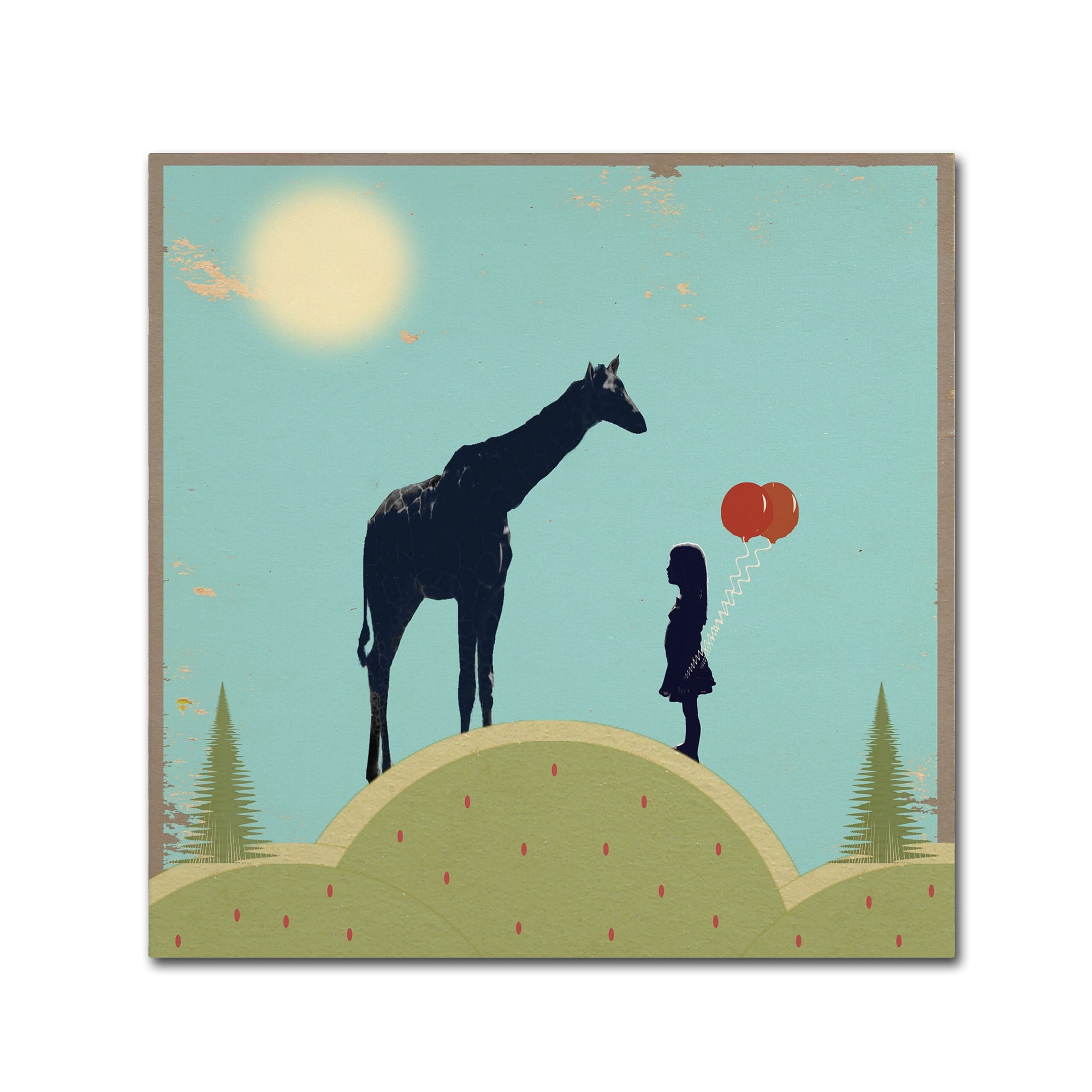 Trademark Fine Art 'The Meeting' Canvas Art by Tammy Kushnir