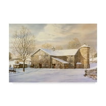 Trademark Fine Art 'The Men Return' Canvas Art by Jack Wemp