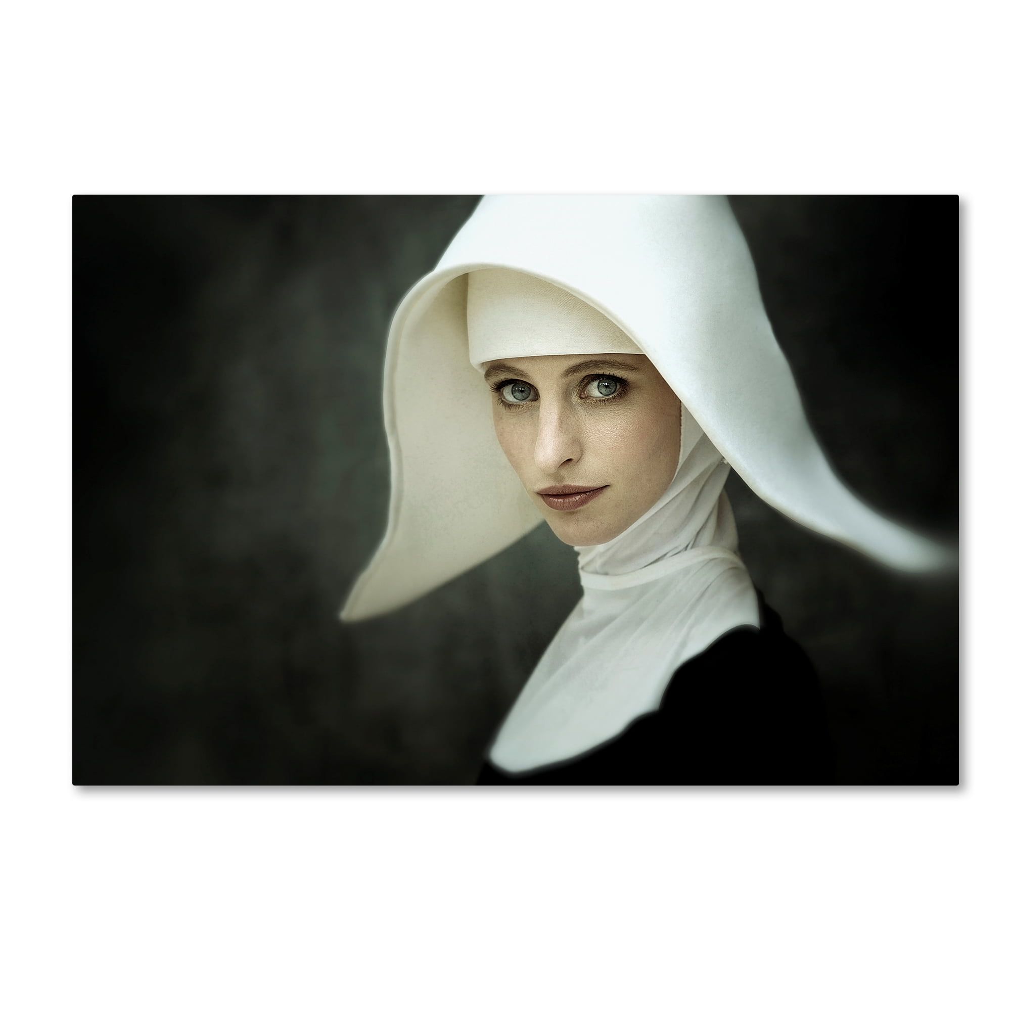 Trademark Fine Art 'The Nun' Canvas Art by Kenp
