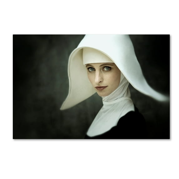 Trademark Fine Art 'The Nun' Canvas Art by Kenp