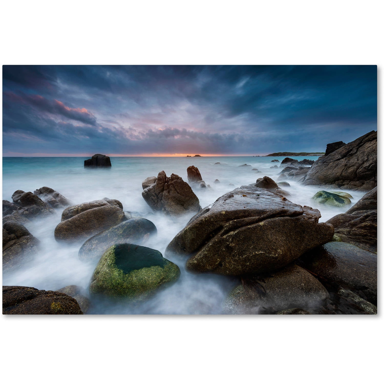 Trademark Fine Art "The Ocean Dream" Canvas Art by Mathieu Rivrin