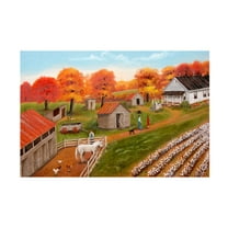 Trademark Fine Art 'The Old Homeplace' Canvas Art by Arie Reinhardt Taylor