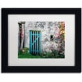 thumbnail image 1 of Trademark Fine Art "The Old Wooden Door" Canvas Art by Philippe Sainte-Laudy White Matte, Black Frame, 1 of 5